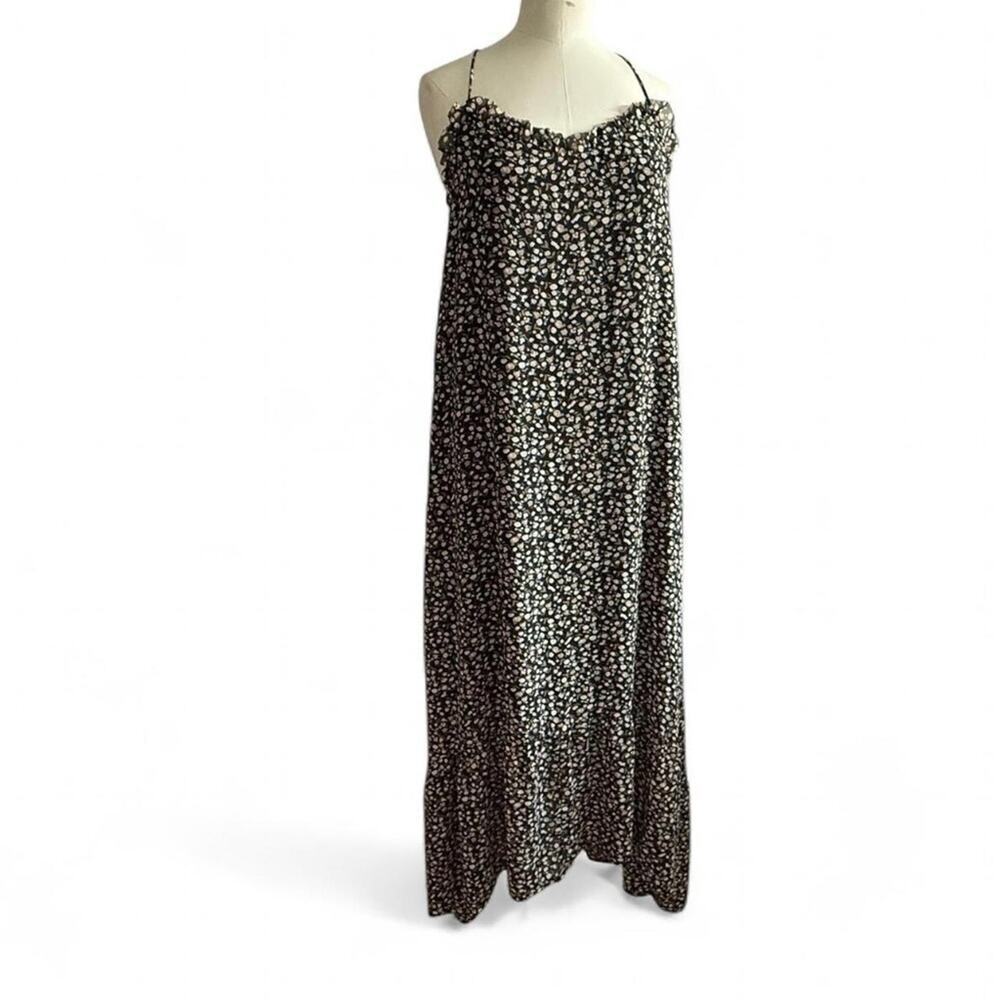 NWT Flawless High Low Ruffle Hem Floral Maxi Dress (size M) 207